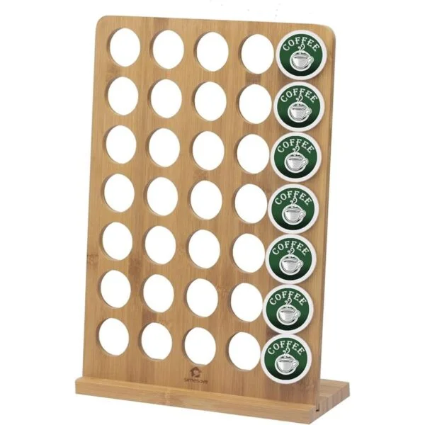 simesove Coffee Pod Holder BambooCoffee Kcups Pods