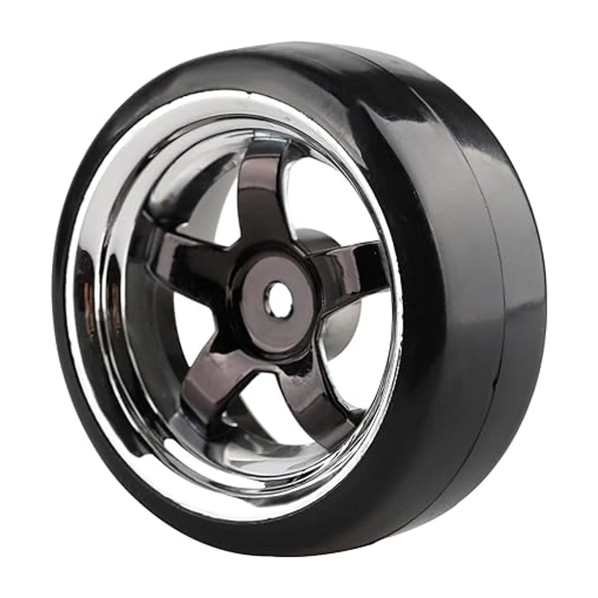 shaluoman chapado 5 radios Llantas con plástico duro_4