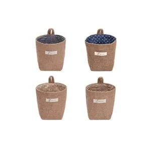 sansheng Paquete de 4 bolsas de almacenamiento colgantes_1