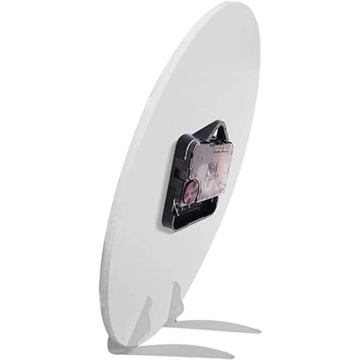 senya Reloj de pared redondo con diseño de pata de perro_5