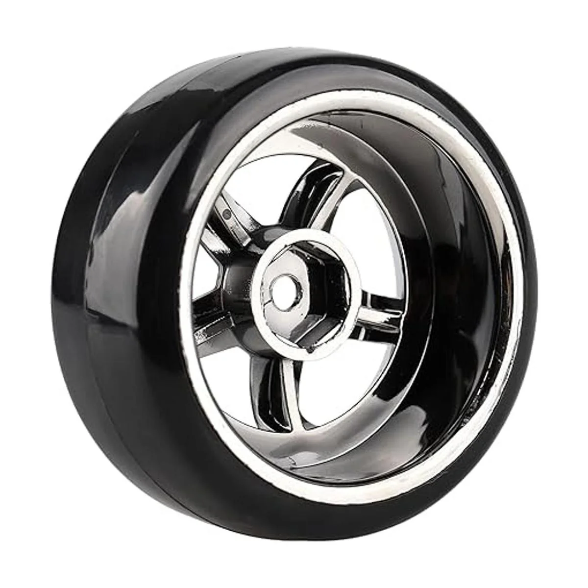 shaluoman chapado 5 radios Llantas con plástico duro_3