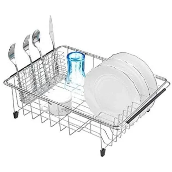 slideep Estante de secado de cubiertos para utensilios