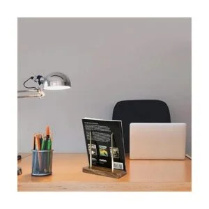 simesove Soporte de discos de vinilo de mesa soporte de