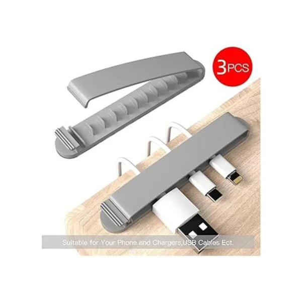 pzoz Clips para cables paquete de 3 organizadores de_2