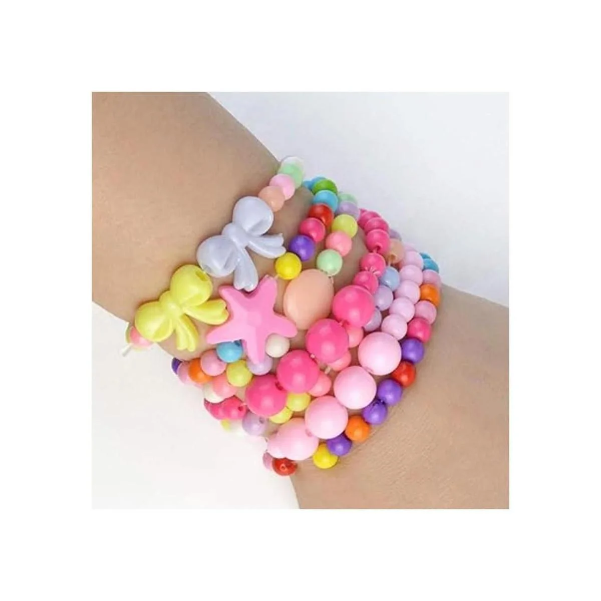 obmwang Juego de 30 pulseras de princesa juego de joyería_4