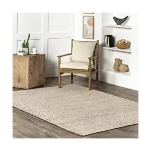 nuLOOM Elfriede Alfombra de yute sólida tejida a mano 2_1