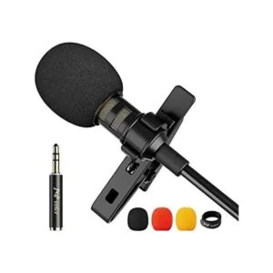 pop voice micrófono de solapa lavalier de 12.8 pies_1