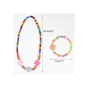 obmwang Juego de 30 pulseras de princesa juego de joyería_2