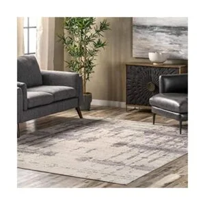 nuLOOM Ariana Alfombra abstracta lavable a máquina 4 x 6_1