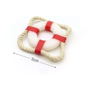 ornerx en miniatura Adorno de jardín Kit verano playa 34 pcs_5