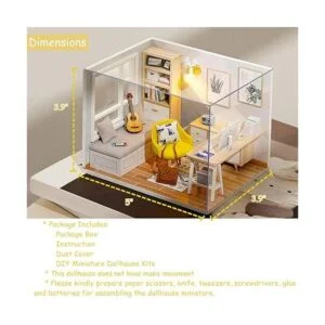 piberagi Kit de casa de muñecas en miniatura escala 132_6