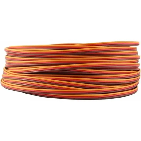 oliyin 50 pies Servo JR Color Extension Cable 3P Line