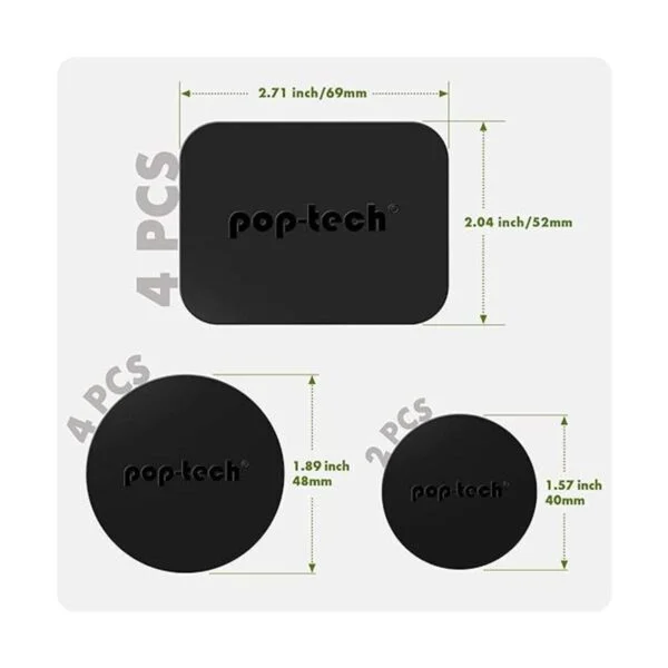 poptech placa de metal Kits de montaje para imán Mounts_2