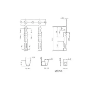 pares adecuados cables macho y hembra de 22 AWG kit_2