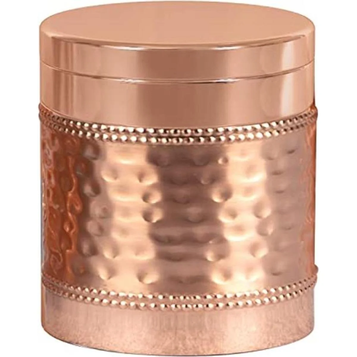 nu steel Soporte y tarro de cobre Hudson para cuarto de_1