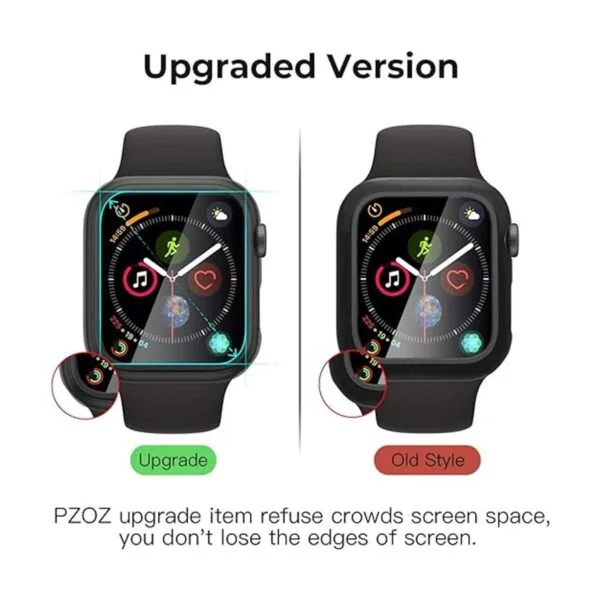 pzoz Carcasa de 40 mm compatible con Apple Watch Series_5