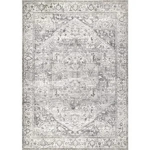 nuLOOM Brielle Alfombra vintage lavable a máquina 4 x 6_3