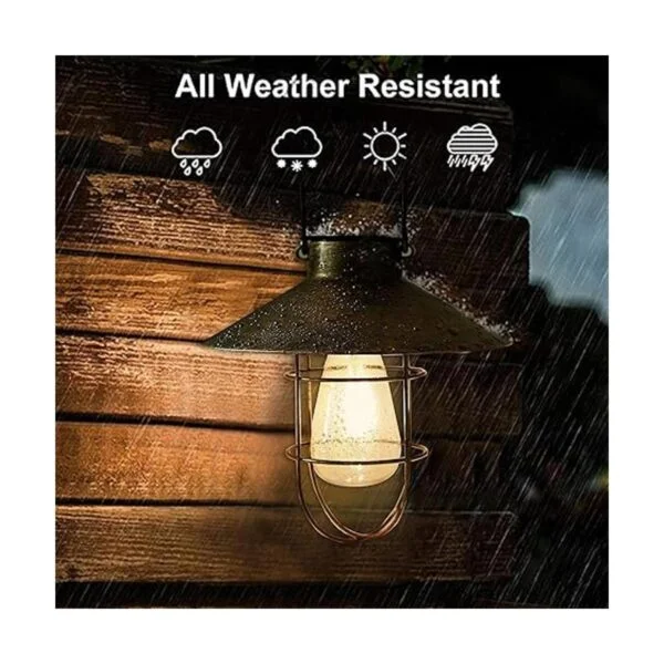 pearlstar Solar Lantern Outdoor Hanging Light Metal Solar_4