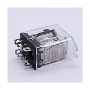 mxuteuk 2pcs DC 12V Coil 8 Pin 10A DPDT LED Indicator_2