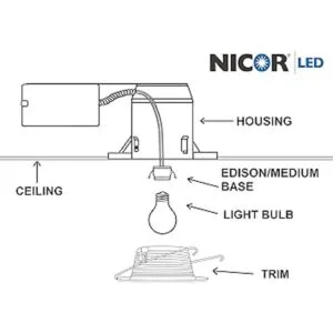 nicor iluminación 17014 AR sistema de iluminación