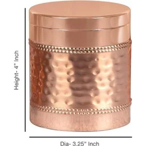nu steel Soporte y tarro de cobre Hudson para cuarto de_3
