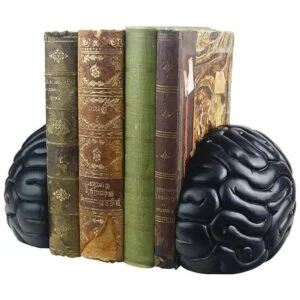 mildahjoy Sujetalibros para cerebro 6.5 pulgadas de alto_4