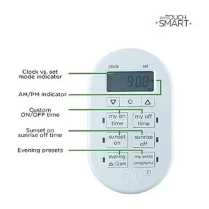 myTouchSmart Temporizador digital programable para