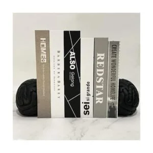 mildahjoy Sujetalibros para cerebro 6.5 pulgadas de alto_3