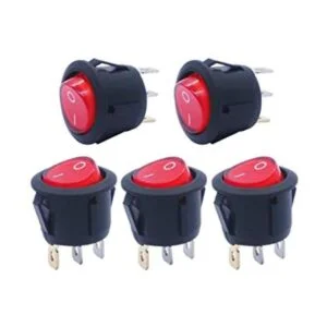 mxuteuk 5 piezas a presión AC110120 V interruptor_1