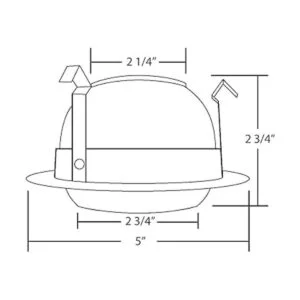 nicor Eyeball adornos para 19000 19001 a y AR 4inch Non