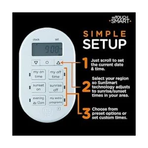 myTouchSmart Temporizador digital programable para