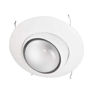 nicor iluminación 17506 WH Eyeball recortar 152 cm