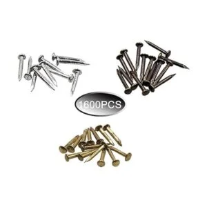 newlng Uñas pequeñas tornillos de madera compactos_3