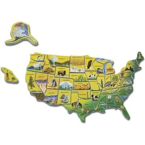 melissa doug USA mapa rompecabezas de madera Versión_4