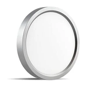 luxrite 5 inch LED Flush Mount luz de techo 10 W acabado_1
