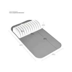 madesmart Tapete clásico grande de agarre suave cajón_3