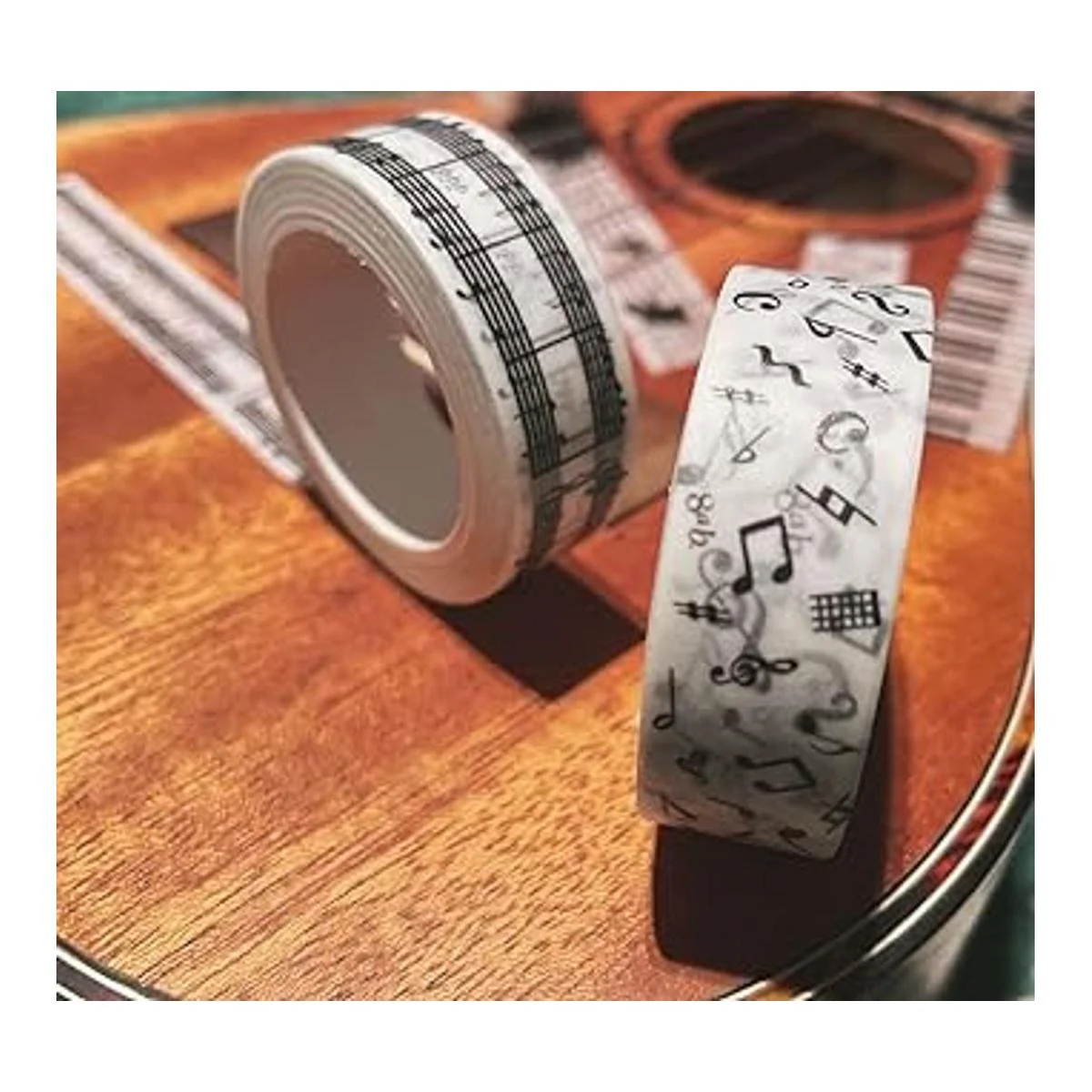 lovielf Juego de 4 rollos de cinta washi para notas de_5