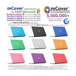 mCover Funda compatible con Microsoft Surface Laptop de_2