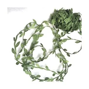 levylisa 21.8 yards Hoja de Olivo Vine cinta bricolaje_2