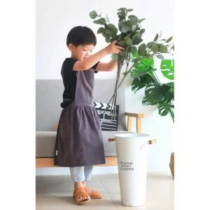 losofar Delantal de algodón para niños estilo japonés