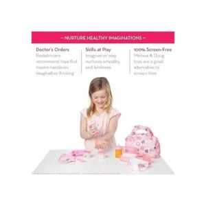 melissa doug Mine a Love tiempo para comer muñeca_3