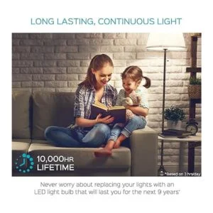 luxrite A19 LED foco de luz equivalente a 100 W 2700 K_3