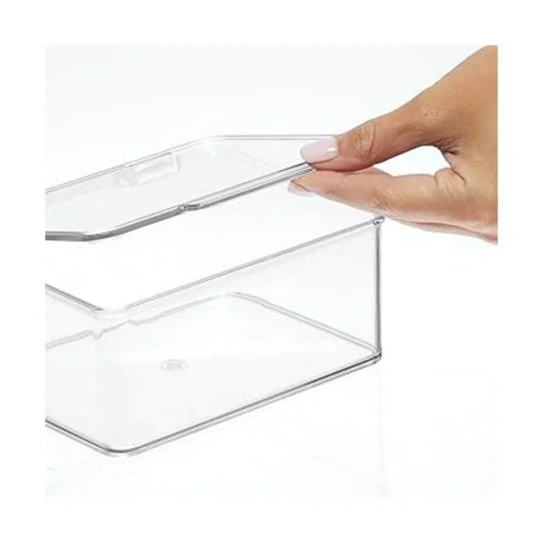 mDesign Cajas apilables de plástico para juguetes con_6