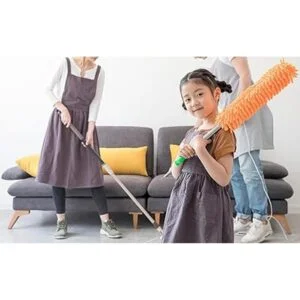 losofar Delantal de algodón para niños estilo japonés