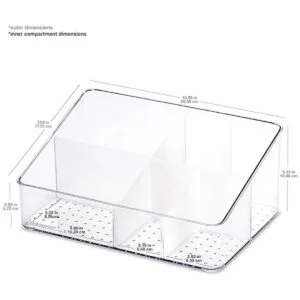 madesmart 79210 Cubo de basura tamaño mediano 10.3 x