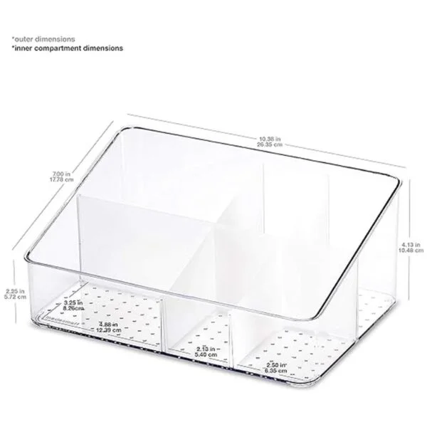 madesmart 79210 Cubo de basura tamaño mediano 10.3 x