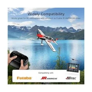 melasta Batería receptora RC de 6 V 2000 mAh recargable