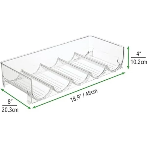 mDesign Organizador de almacenamiento para botellas de_4