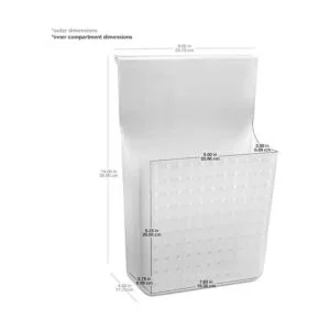 madesmart Organizador de envoltura para puerta Frost_3