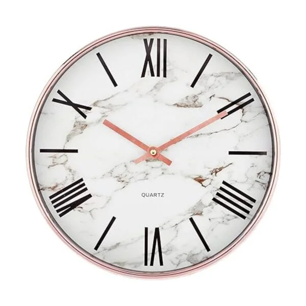 mDesign Reloj de pared moderno y elegante para la oficina